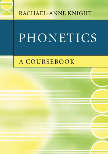 Phonetics A Coursebook