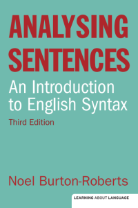 Analysing sentences an introduction to English...