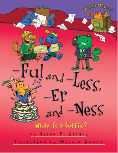 -Ful and -Less, -Er and -Ness What Is a Suffix